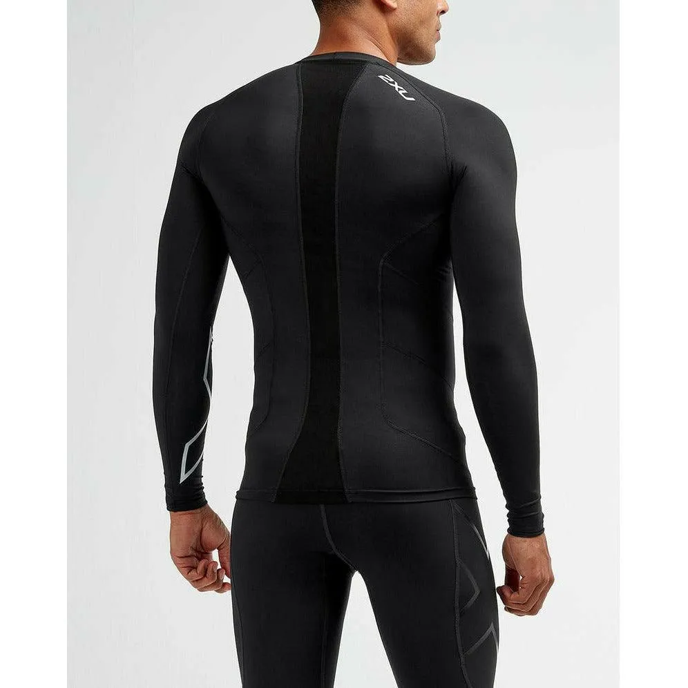 2XU Mens Core Compression Long Sleeve Top