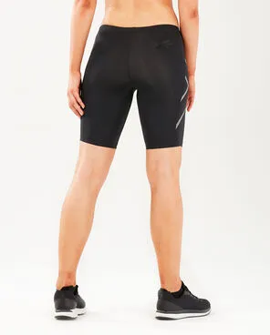 2XU Women's Compression Short- WA1932B (BLK/BLK)