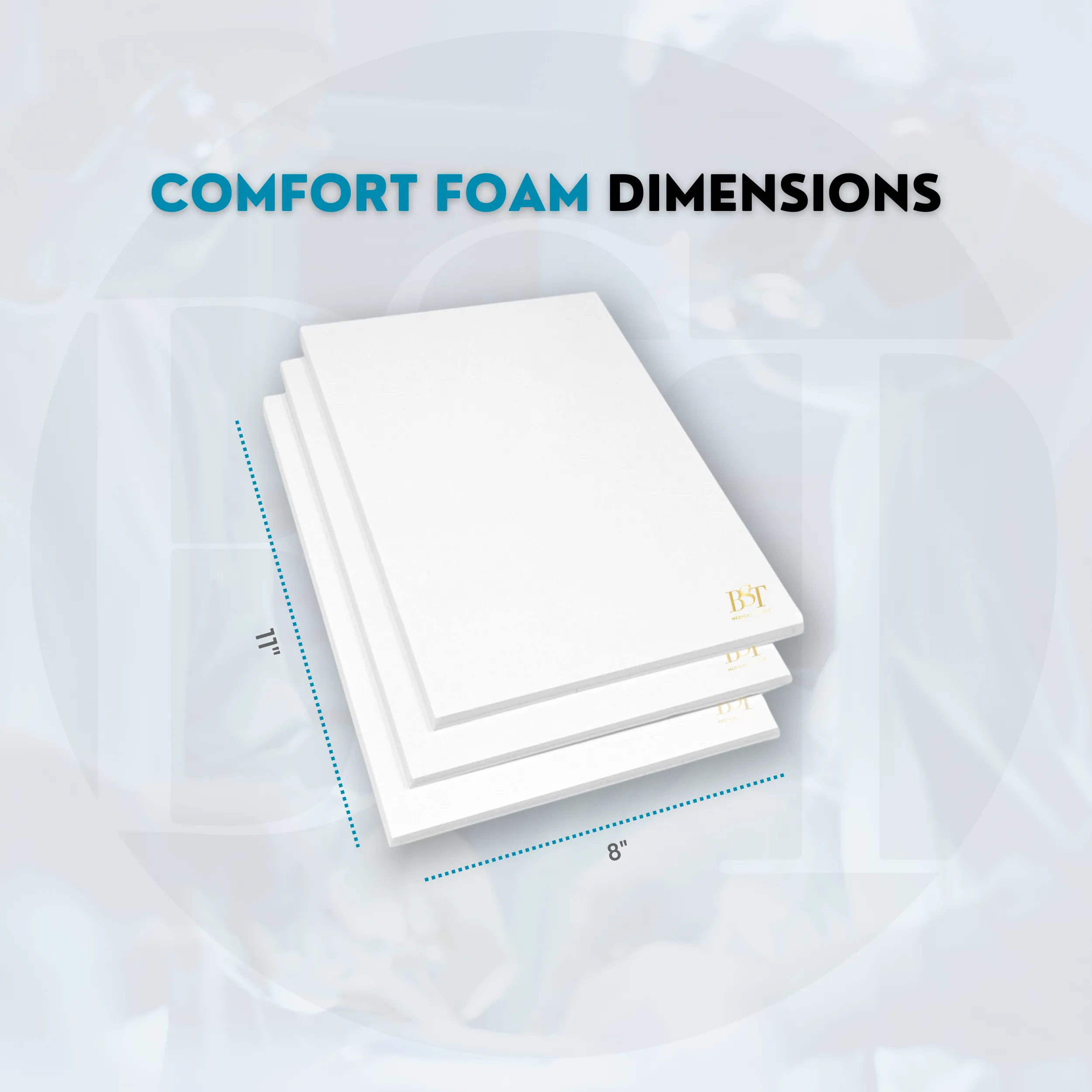 501 Comfort Foam 3-Pack