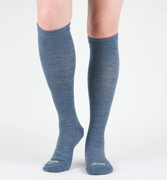 80% Rich Merino Wool Everyday Compression Socks (15-20mmHg) - Solids - 3 Pack