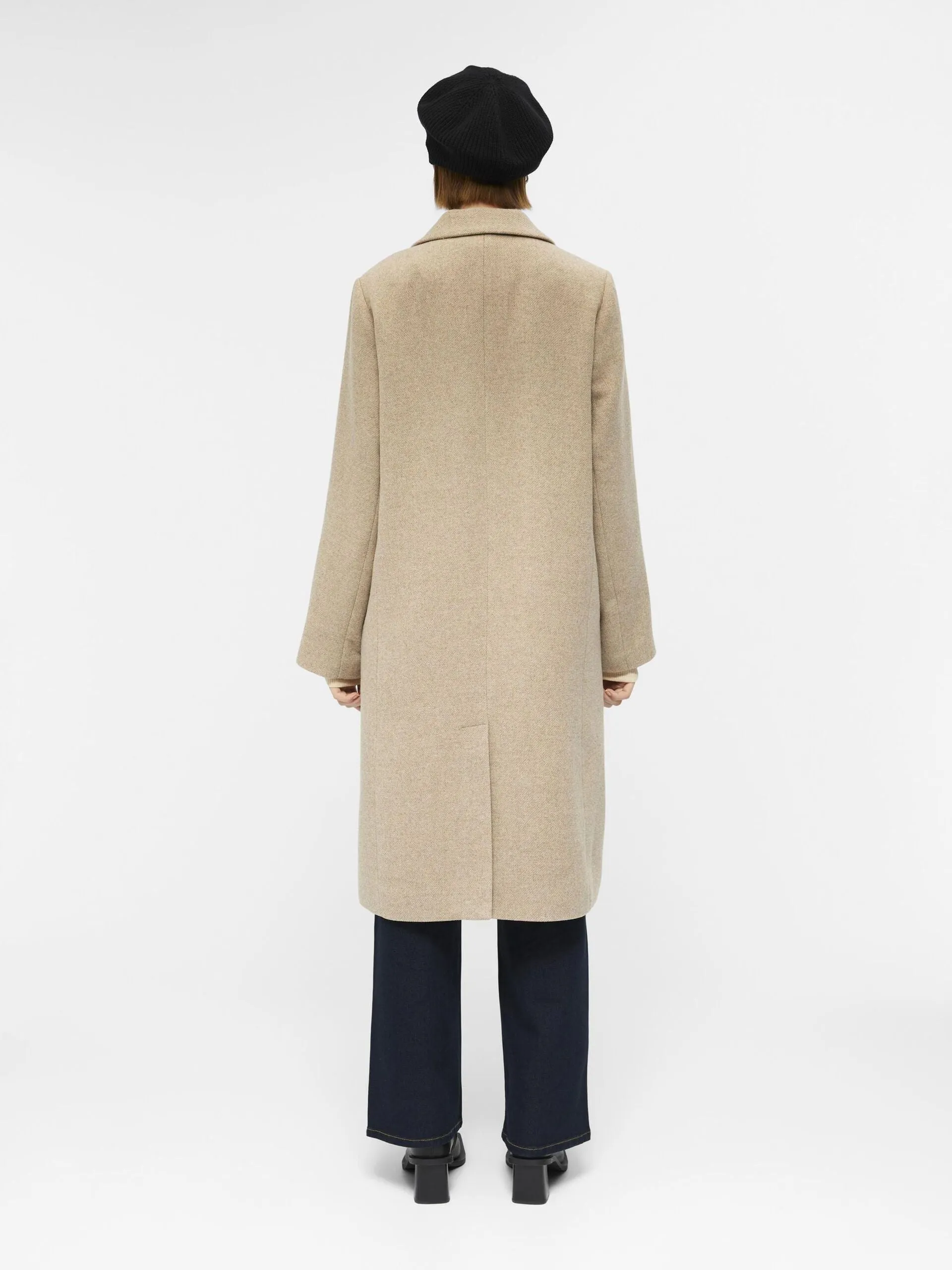 ADA LONG COAT (HUMUS/MELANGE)