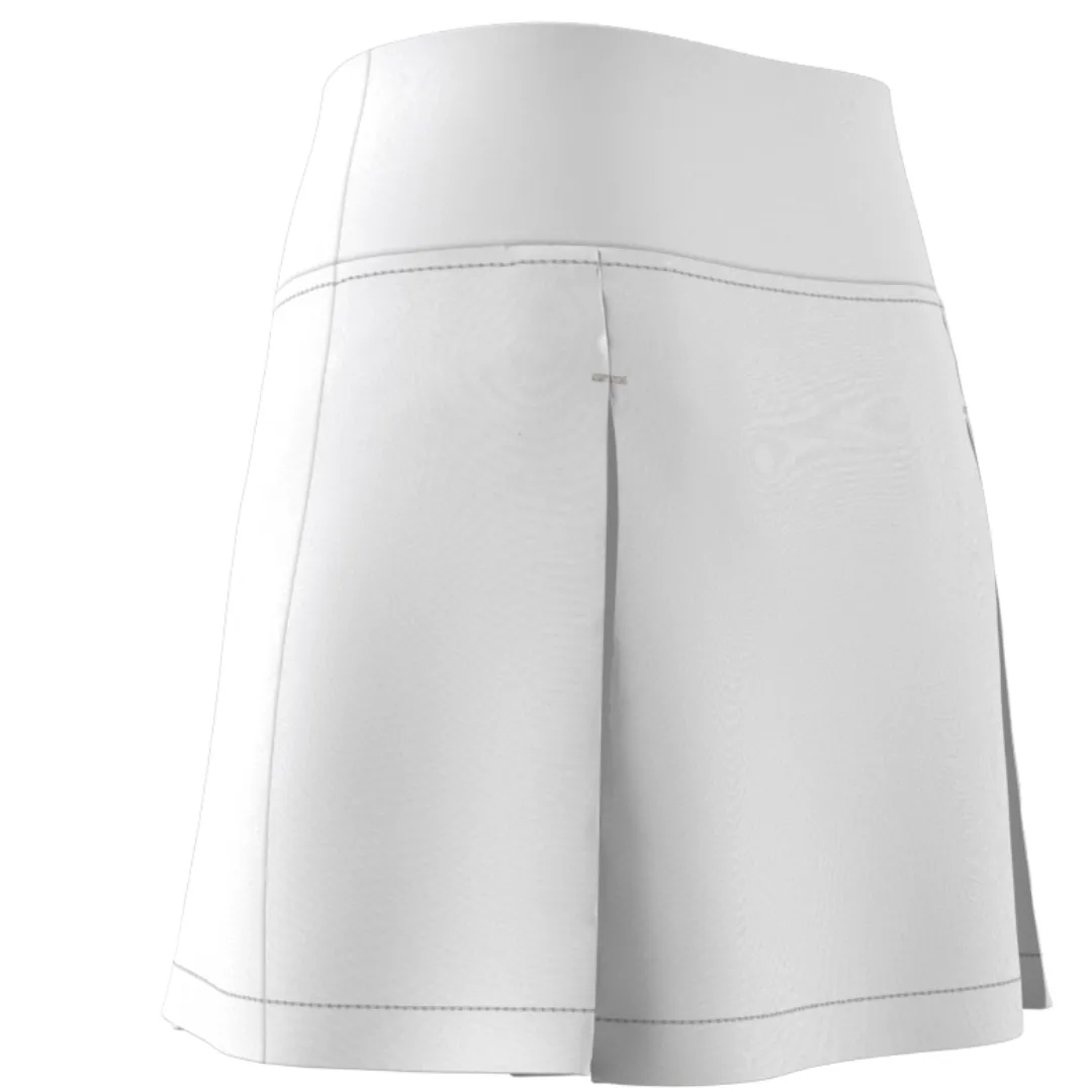 Adidas Girls Club Tennis Pleated Skirt - White