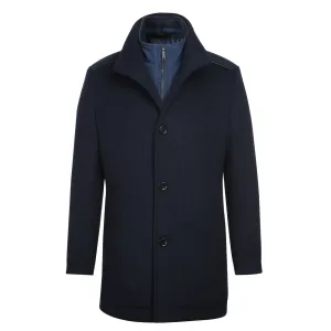 Alessandro Vitello by Renoir Navy Short Coat 830-4