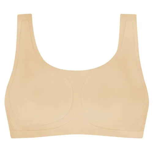 Amoena Linda Lymph Massage Bra Sand