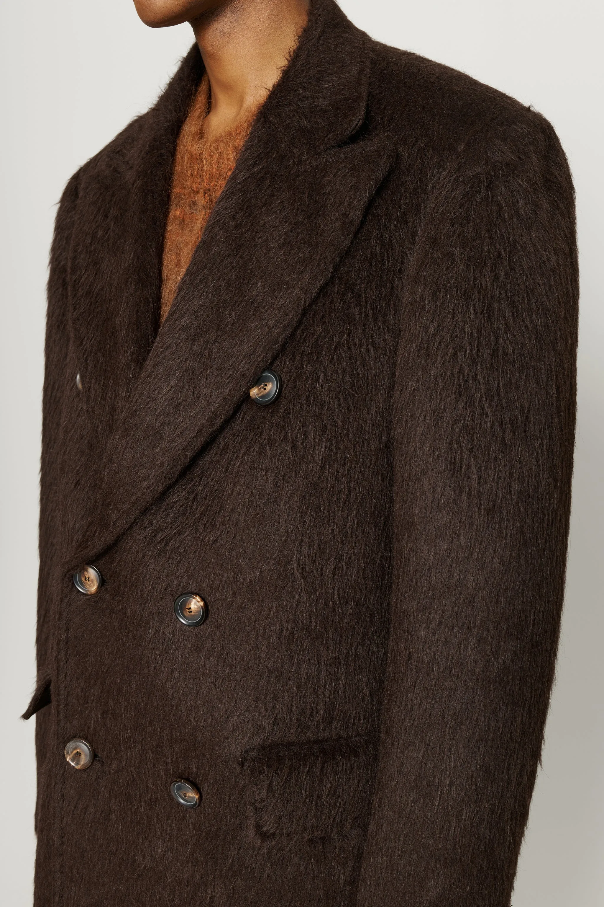 Atlas Mohair Coat