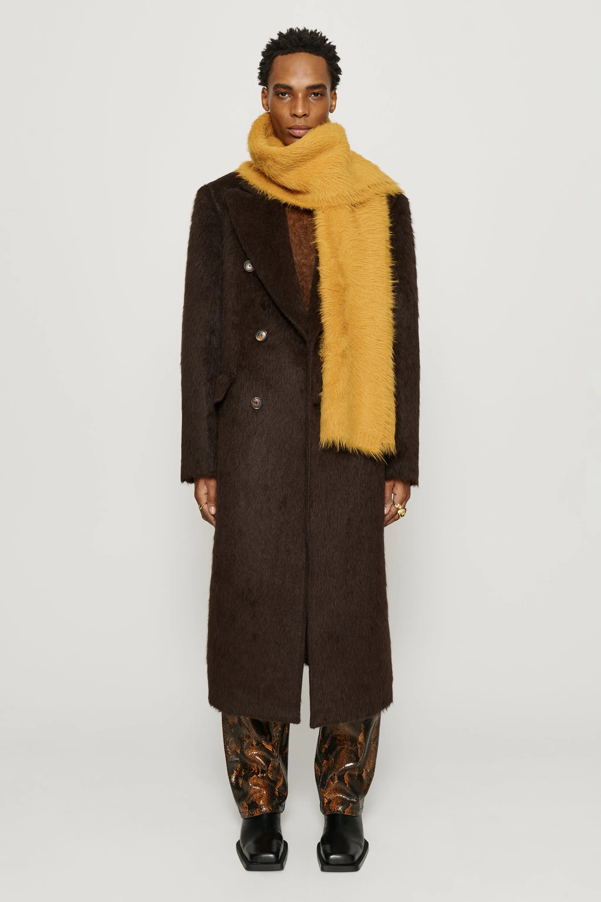 Atlas Mohair Coat