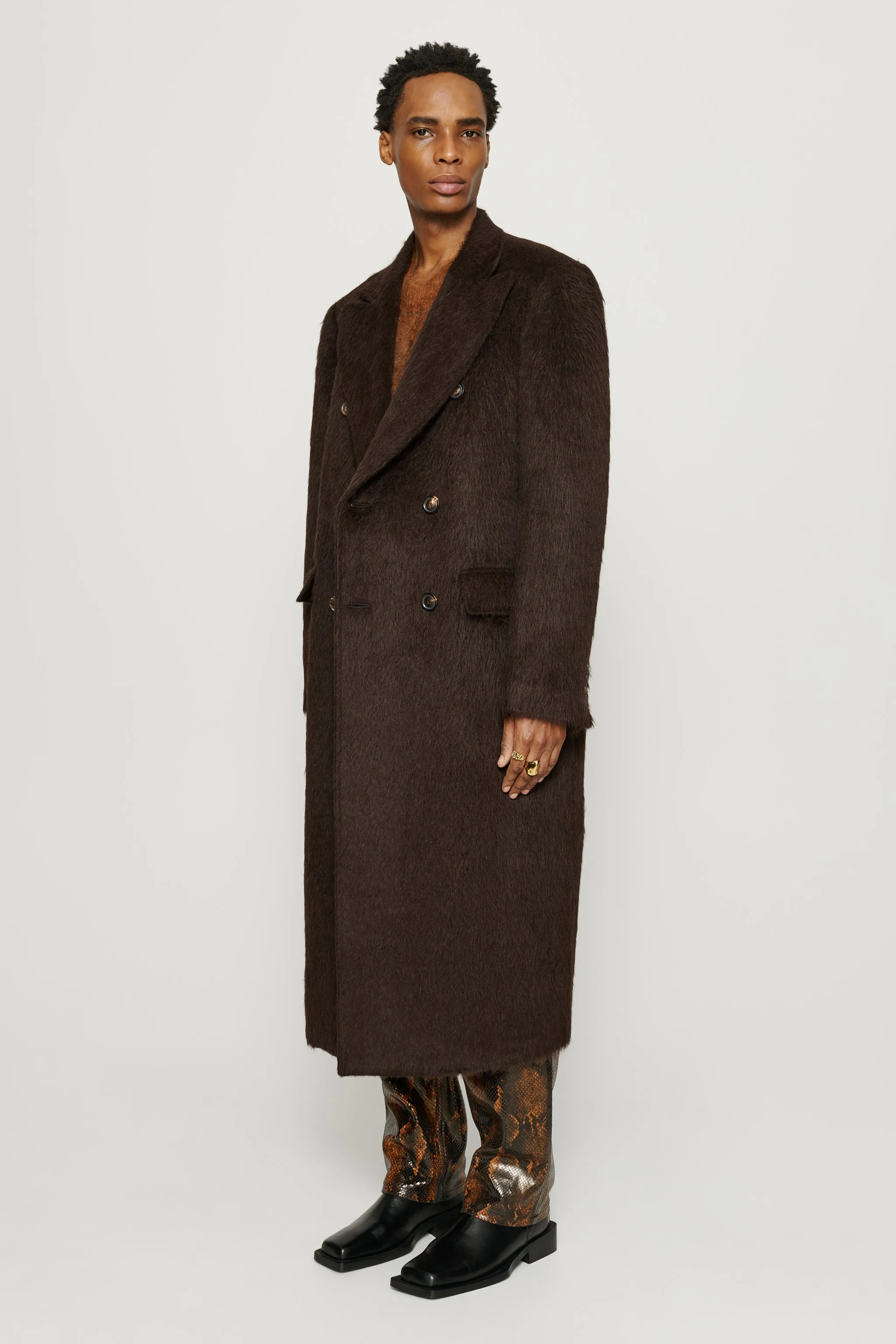 Atlas Mohair Coat