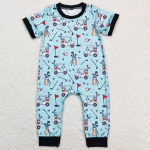 Baby Boys Rompers Short Sleeve Boutique Jumpsuit Rompers SR0529