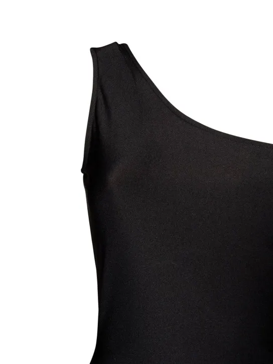 Balenciaga   Asymmetric nylon tank top 