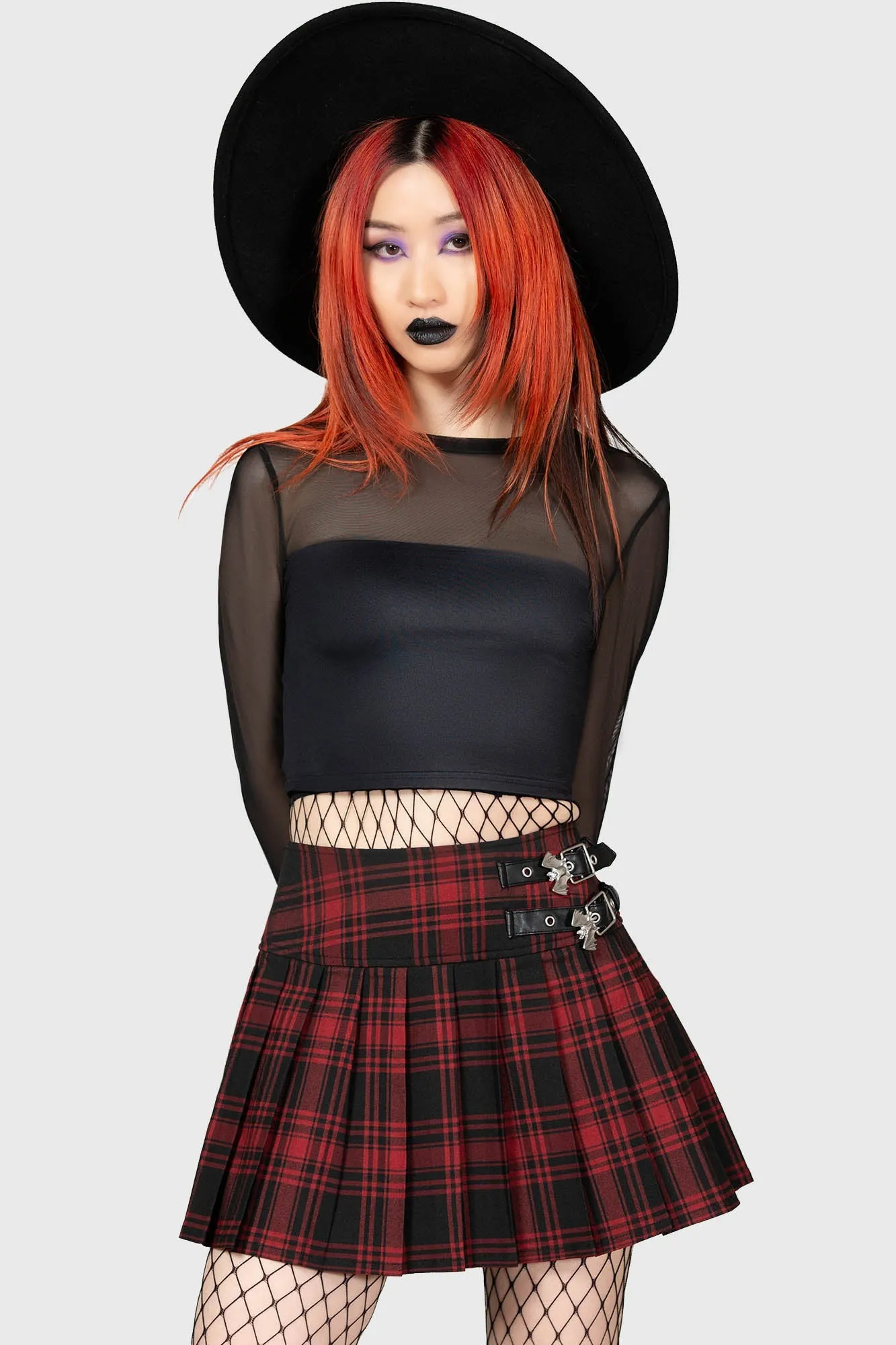 Bat Girl Skirt [TARTAN]