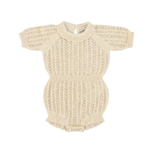 Bebe Organic Nora Romper Natural