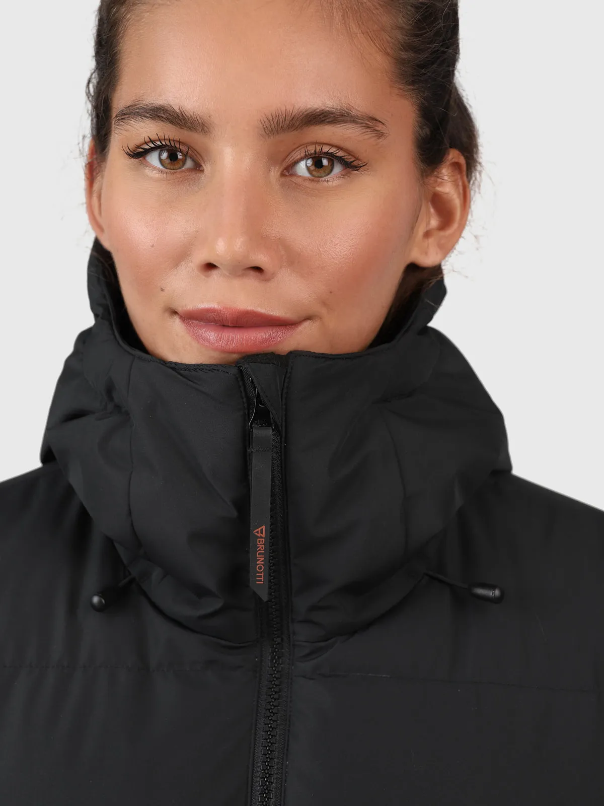 Bigsur Women Long Puffer Coat | Black