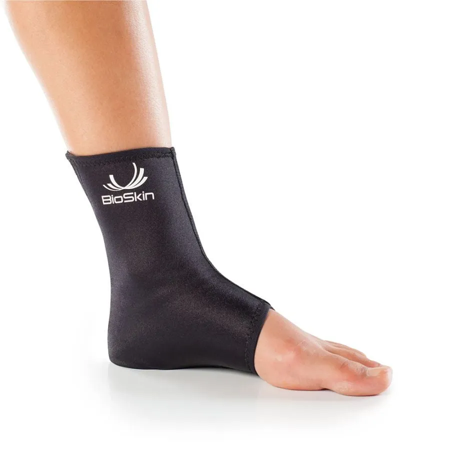 BioSkin Ankle Compression Sleeve with Compression Wrap