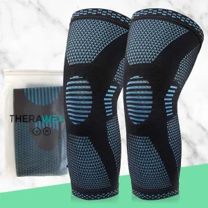 Black & Blue Knee Brace - 1 Piece