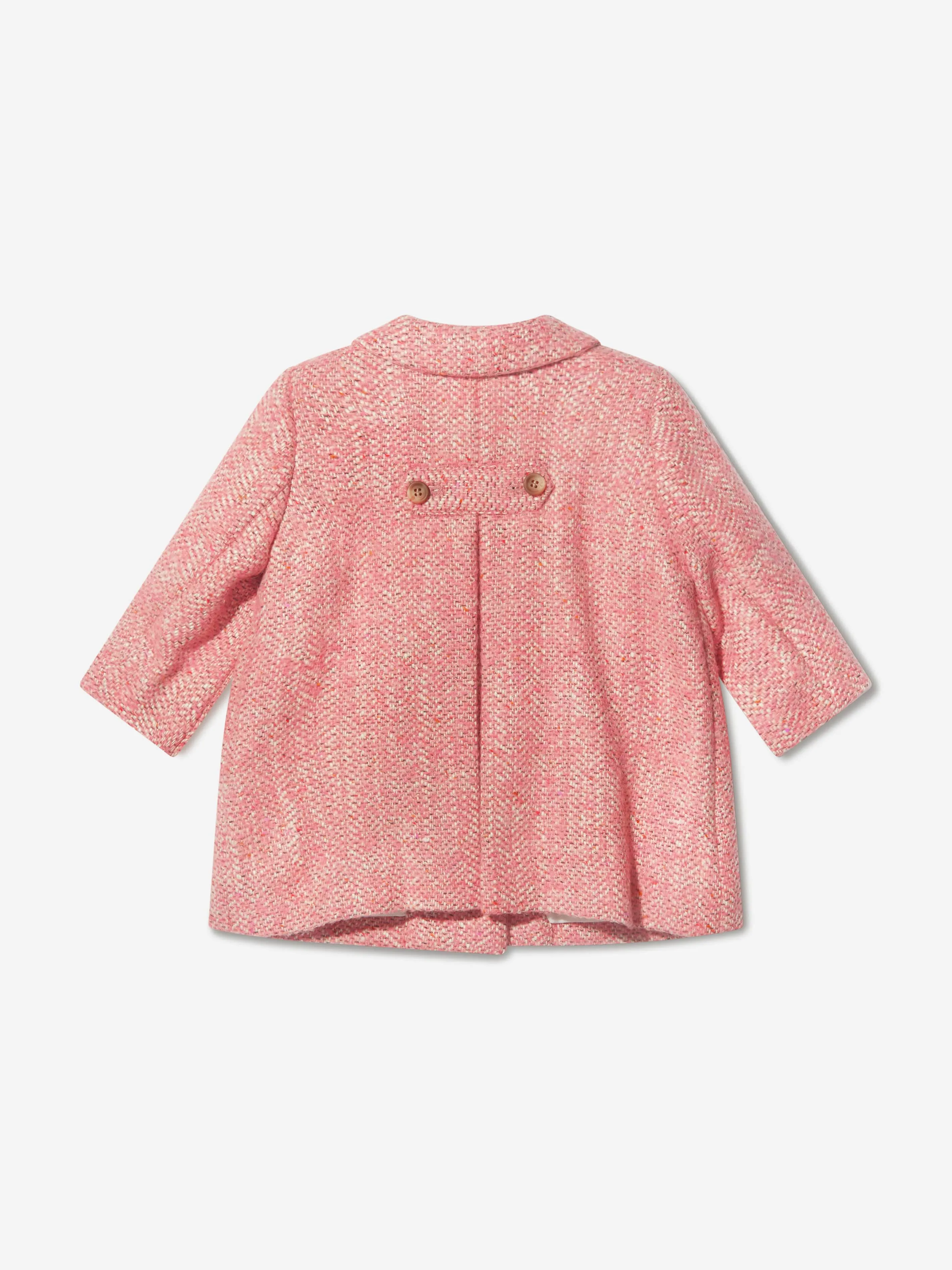 Bonpoint Baby Girls Wool Moka Coat