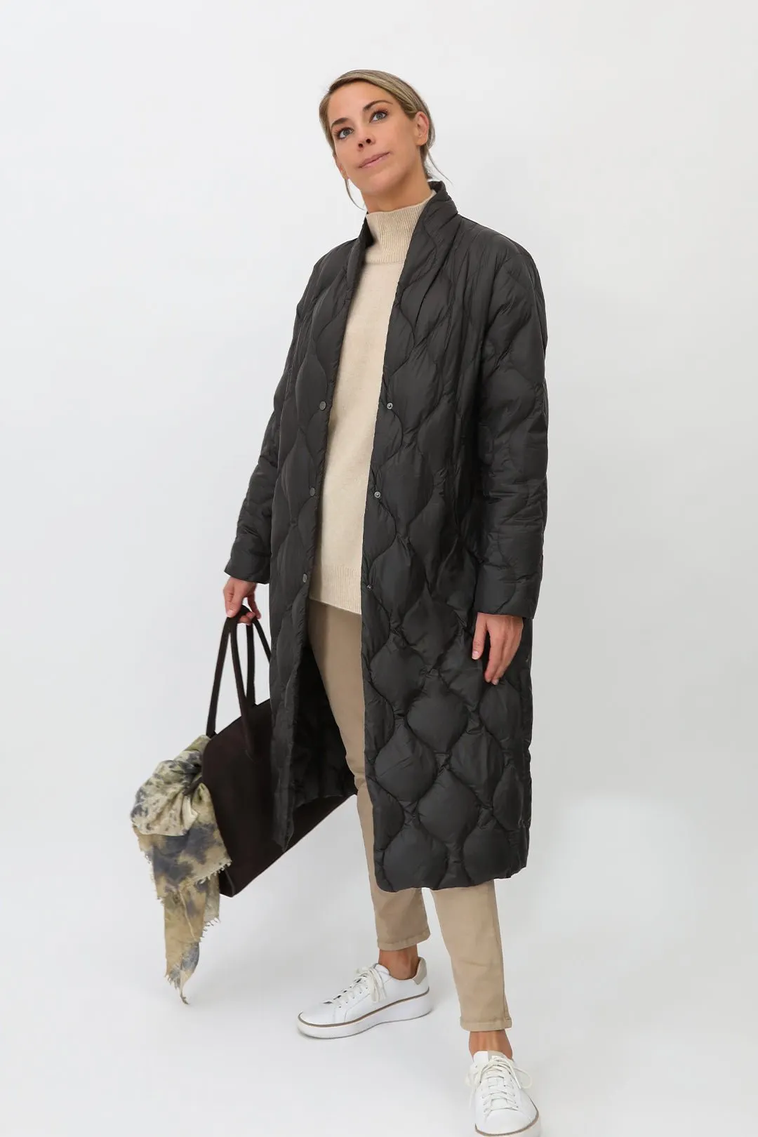 BRENTA COAT IN ULTRALIGHT GOOSE DOWN