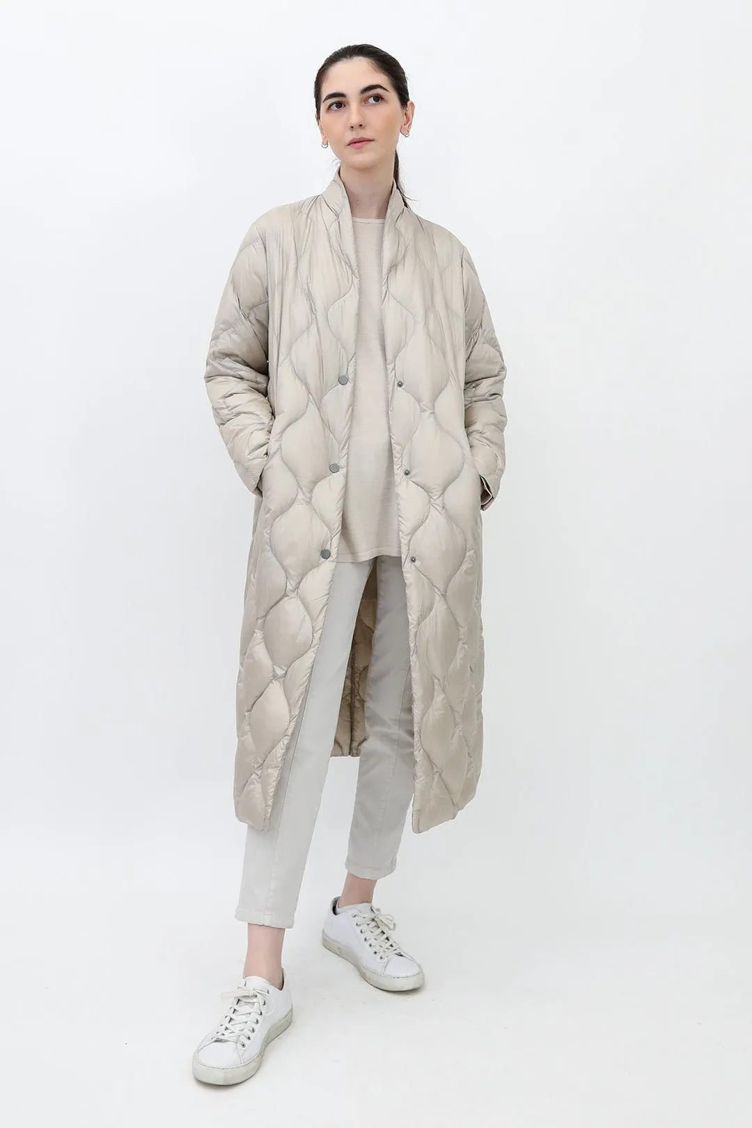 BRENTA COAT IN ULTRALIGHT GOOSE DOWN