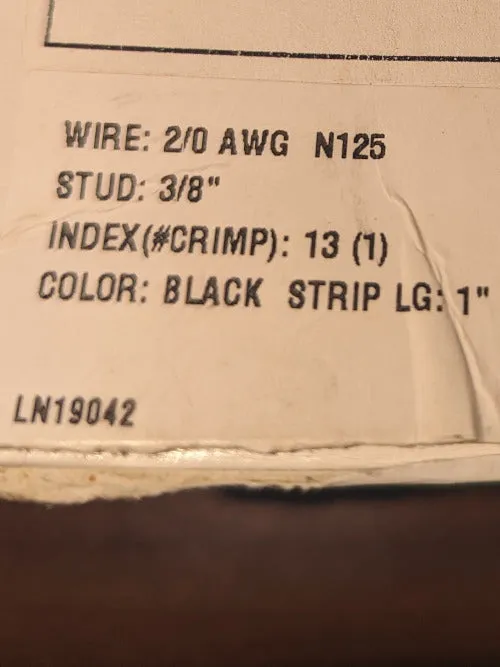 Burndy YA26L2TC38 Copper Compression Lug