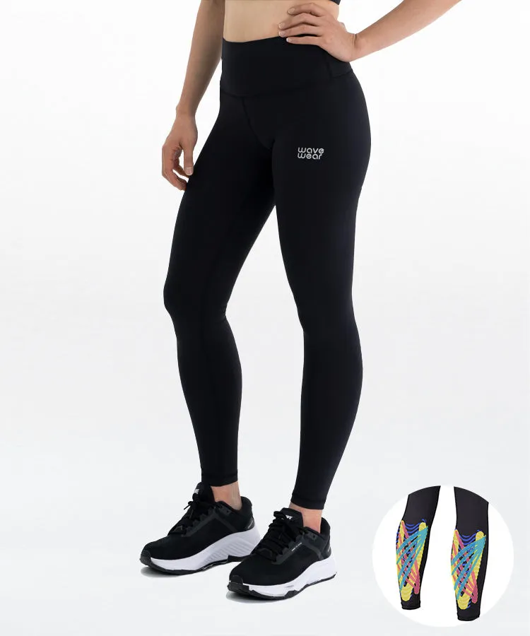 Calf Therapy Tape Compression Leggings Y10 (4colors)