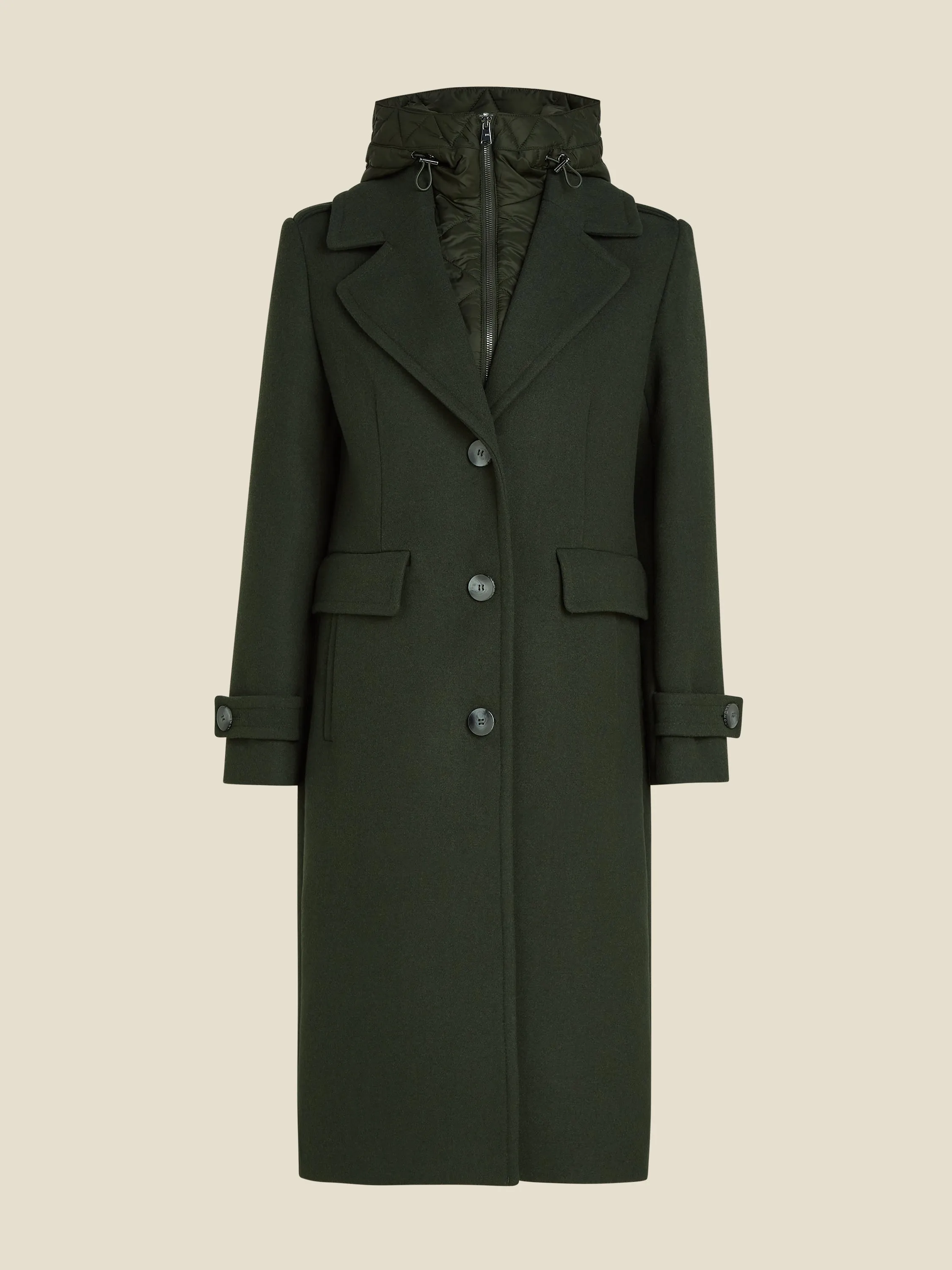 Cameron coat - Dark bottle