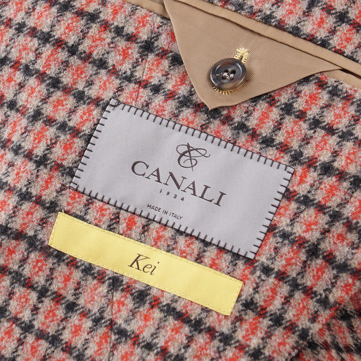 Canali Slim-Fit Wool 'Kei' Sport Coat