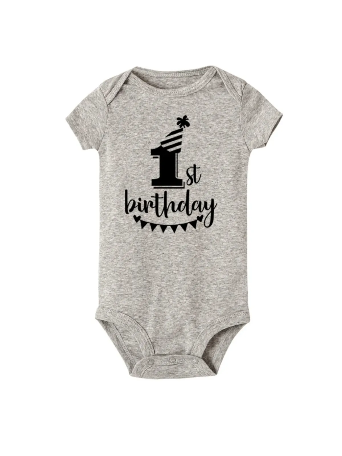 Charming ""My 1st Birthday"" Baby Romper - Perfect First Birthday Outfit