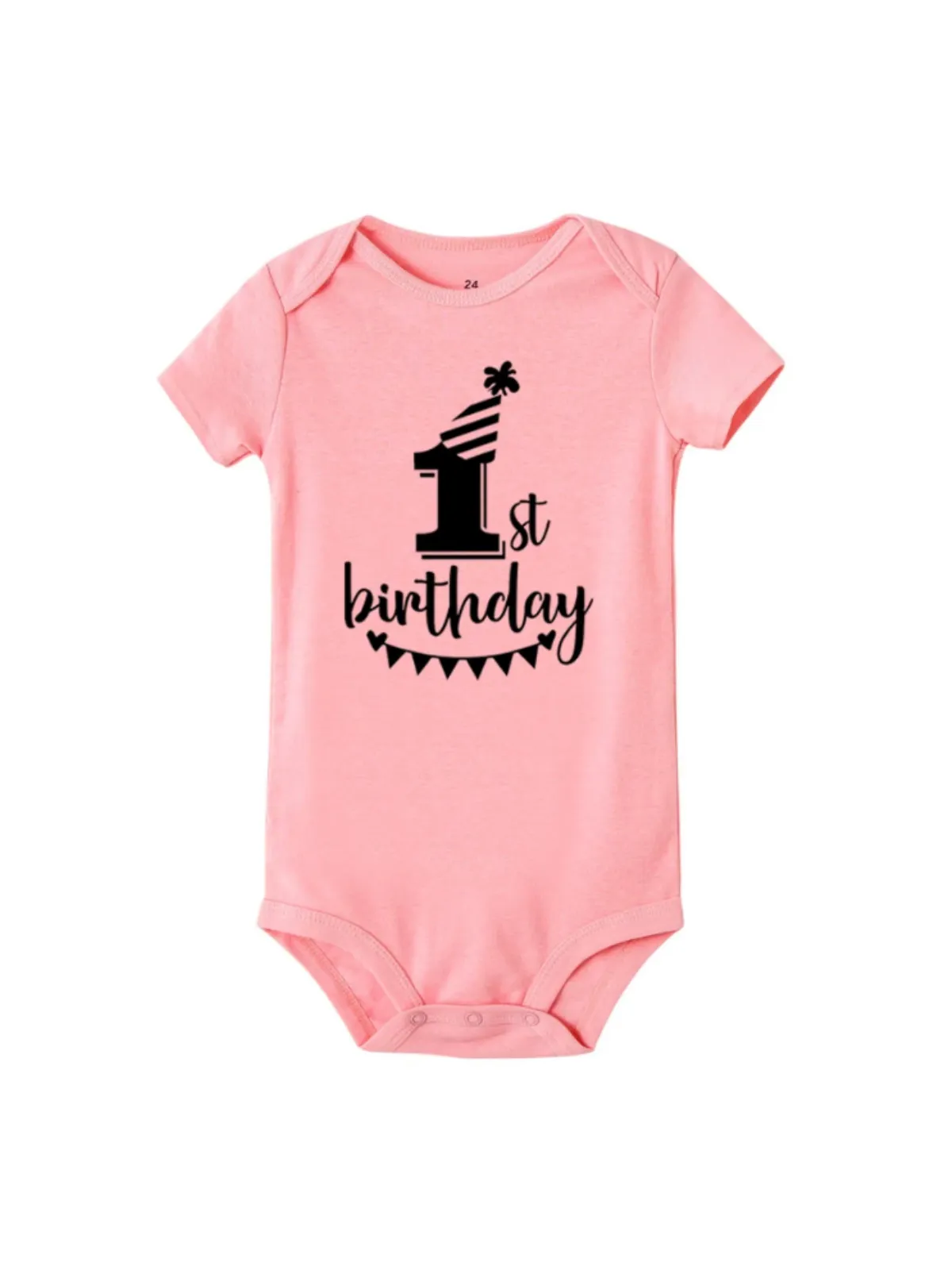 Charming ""My 1st Birthday"" Baby Romper - Perfect First Birthday Outfit