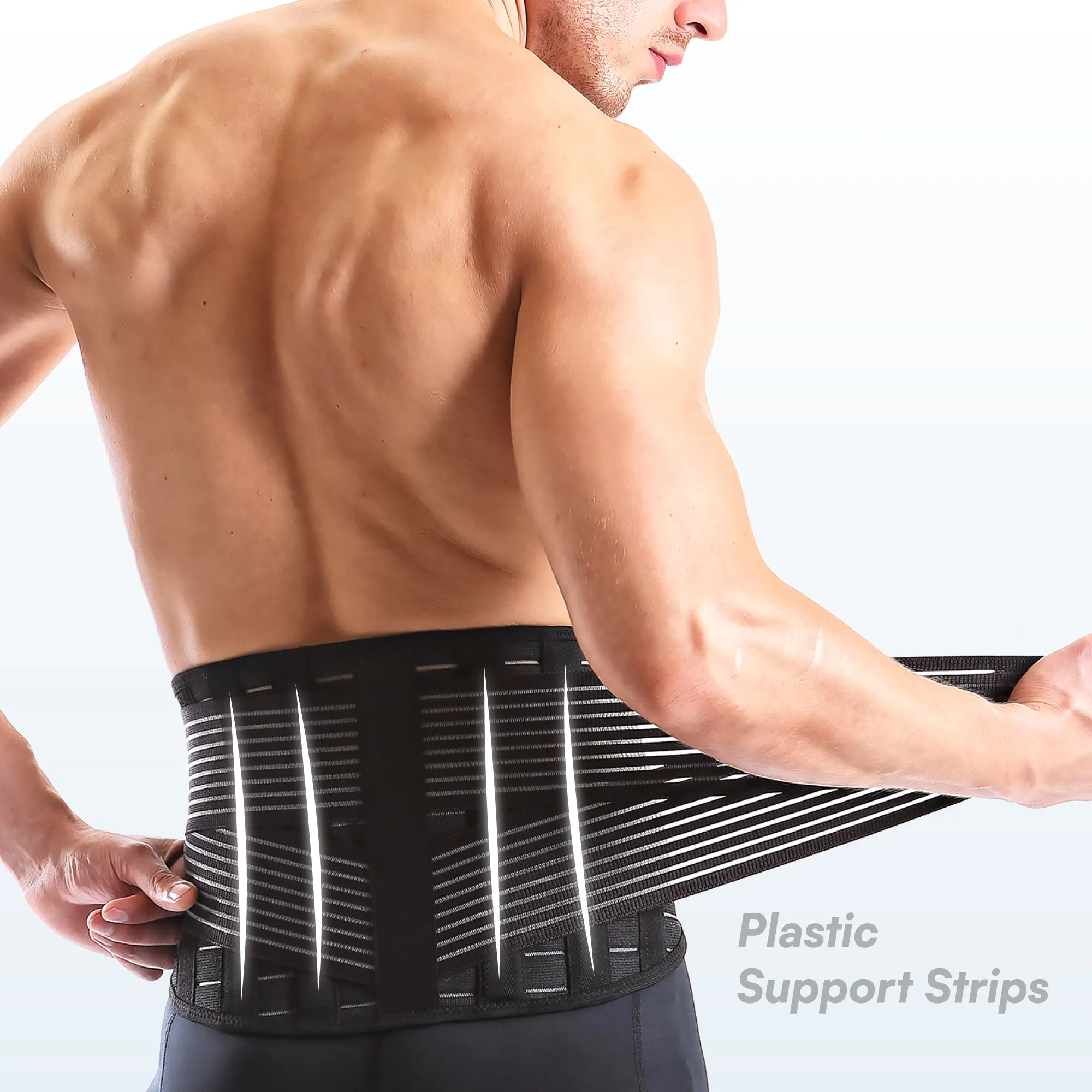 Compression Back Brace Support C-Fit