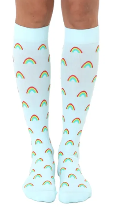 Compression Socks -Rainbow