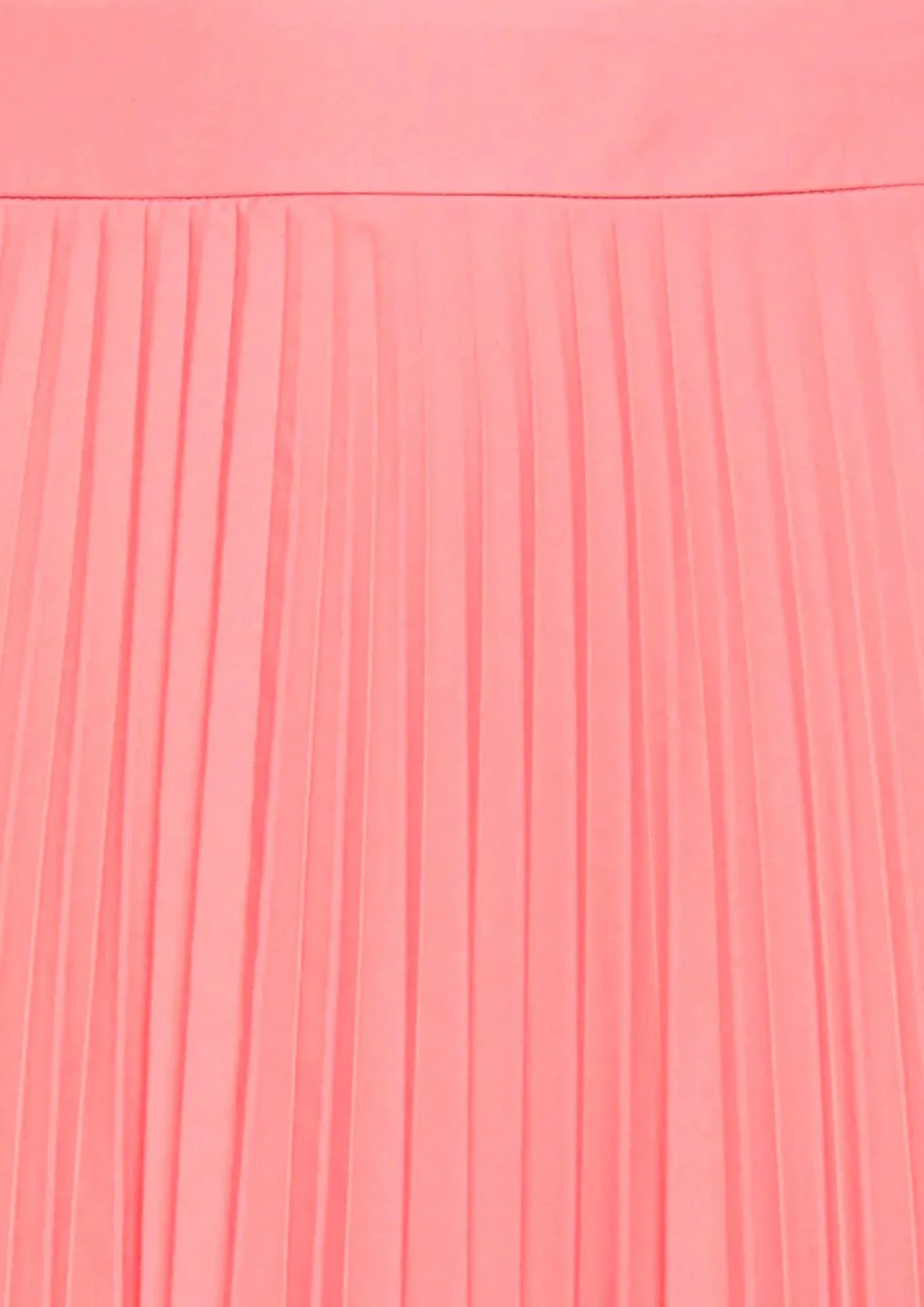 CORAL PLEATED SKIRT