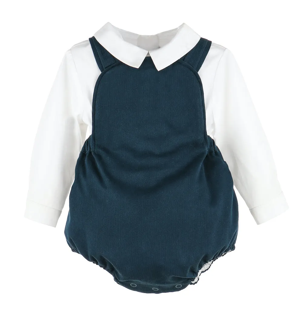 Cordoruy Blue Romper