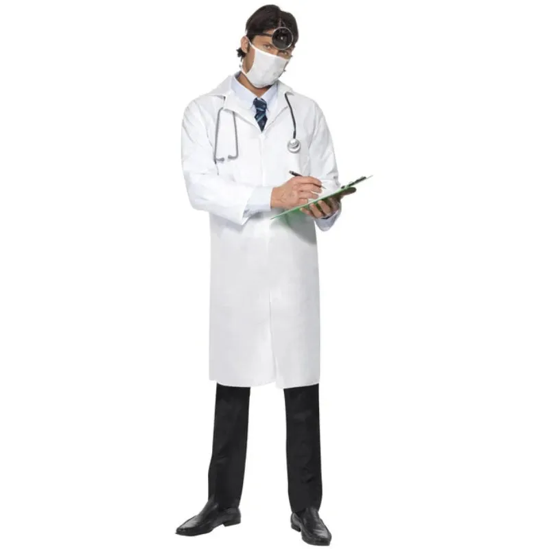 Doctor Coat and Mask Costume