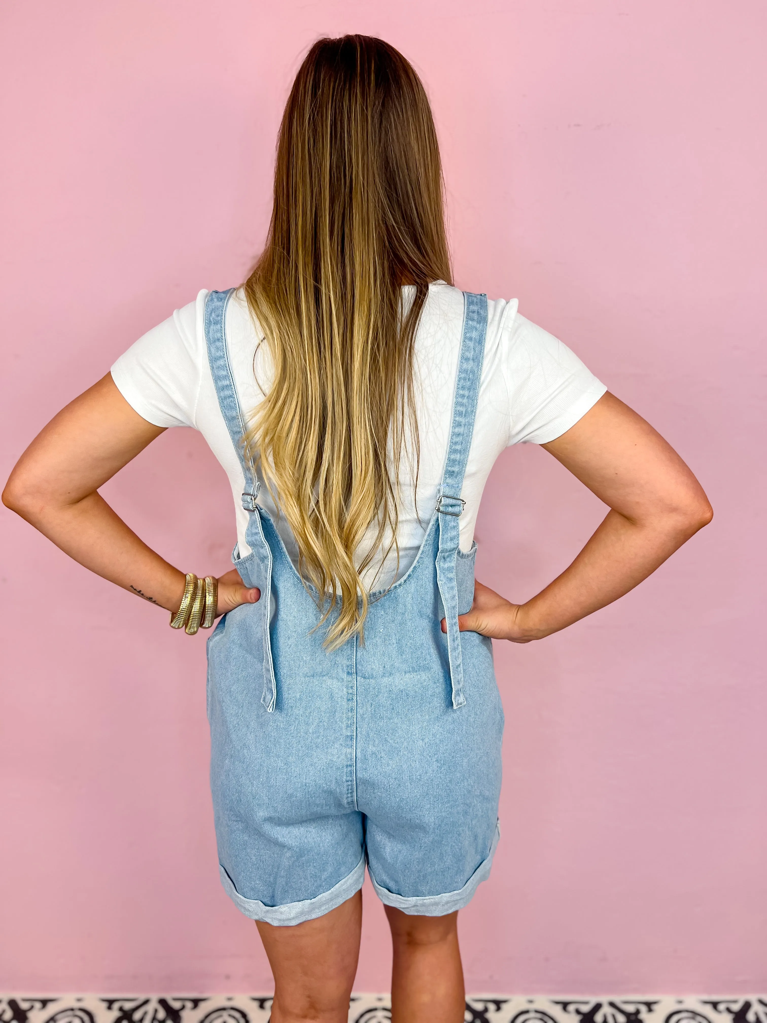 Dream In Denim Romper