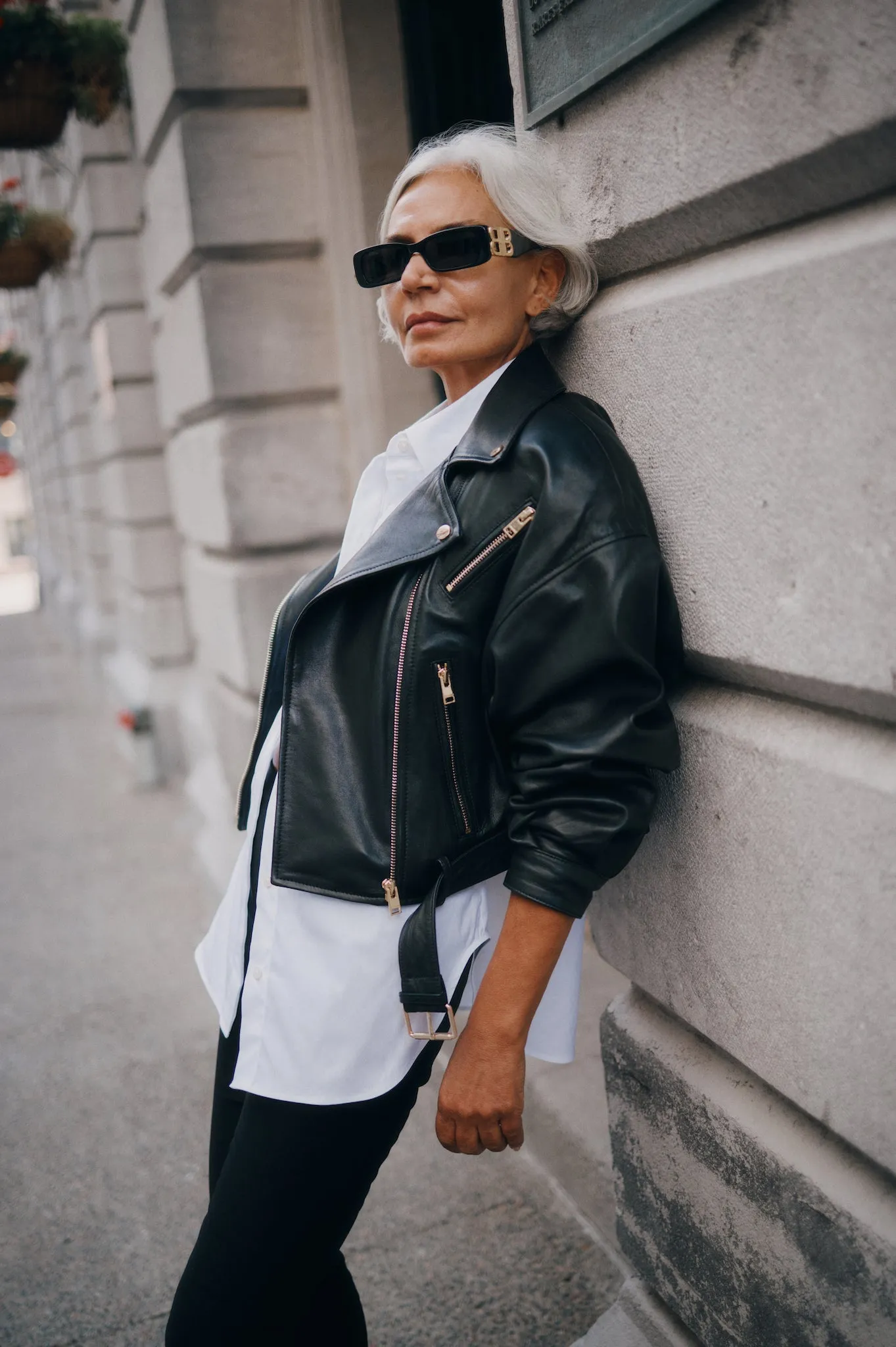 DYLAN | 80's Leather Biker Jacket