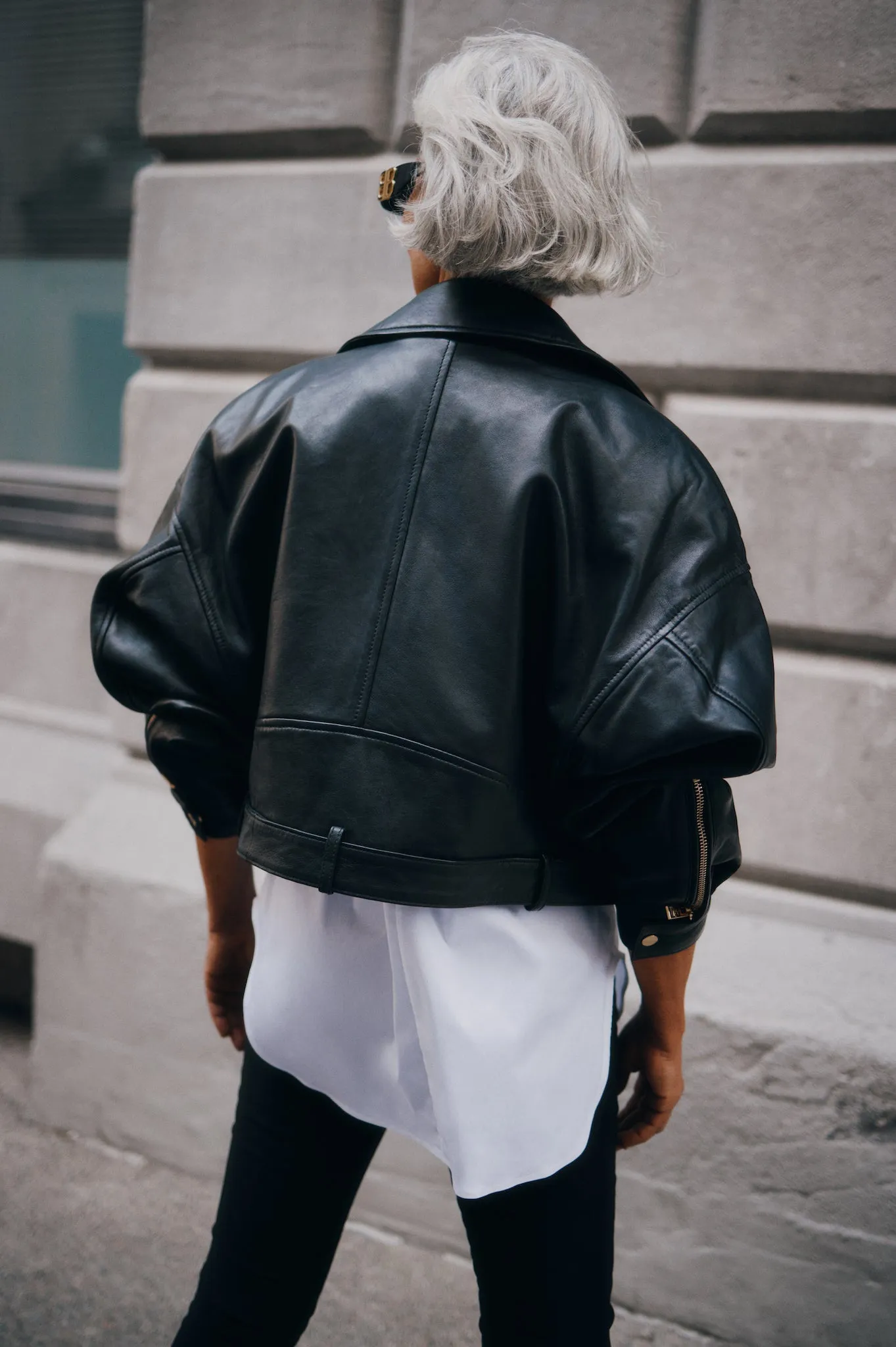 DYLAN | 80's Leather Biker Jacket