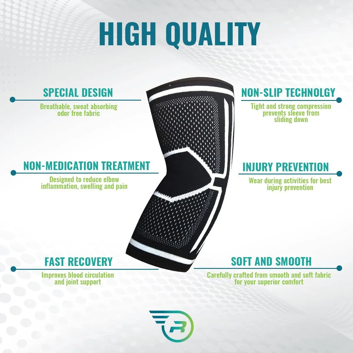 Elbow Compression Sleeve (1 Sleeve)