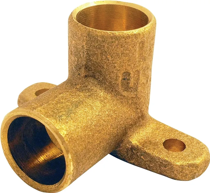 Elkhart Products 10159244 Drop Ear Tube Elbow, 3/4 in, Sweat, Copper :EA: QUANTITY: 1