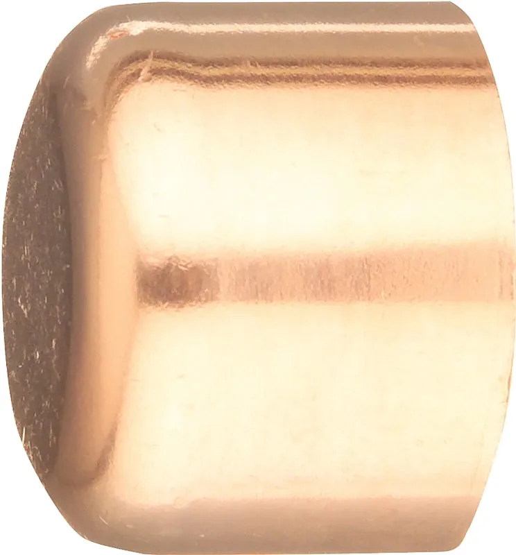 Elkhart Products 30624 Tube Cap, 3/8 in, Sweat, Wrot Copper :EA: QUANTITY: 1