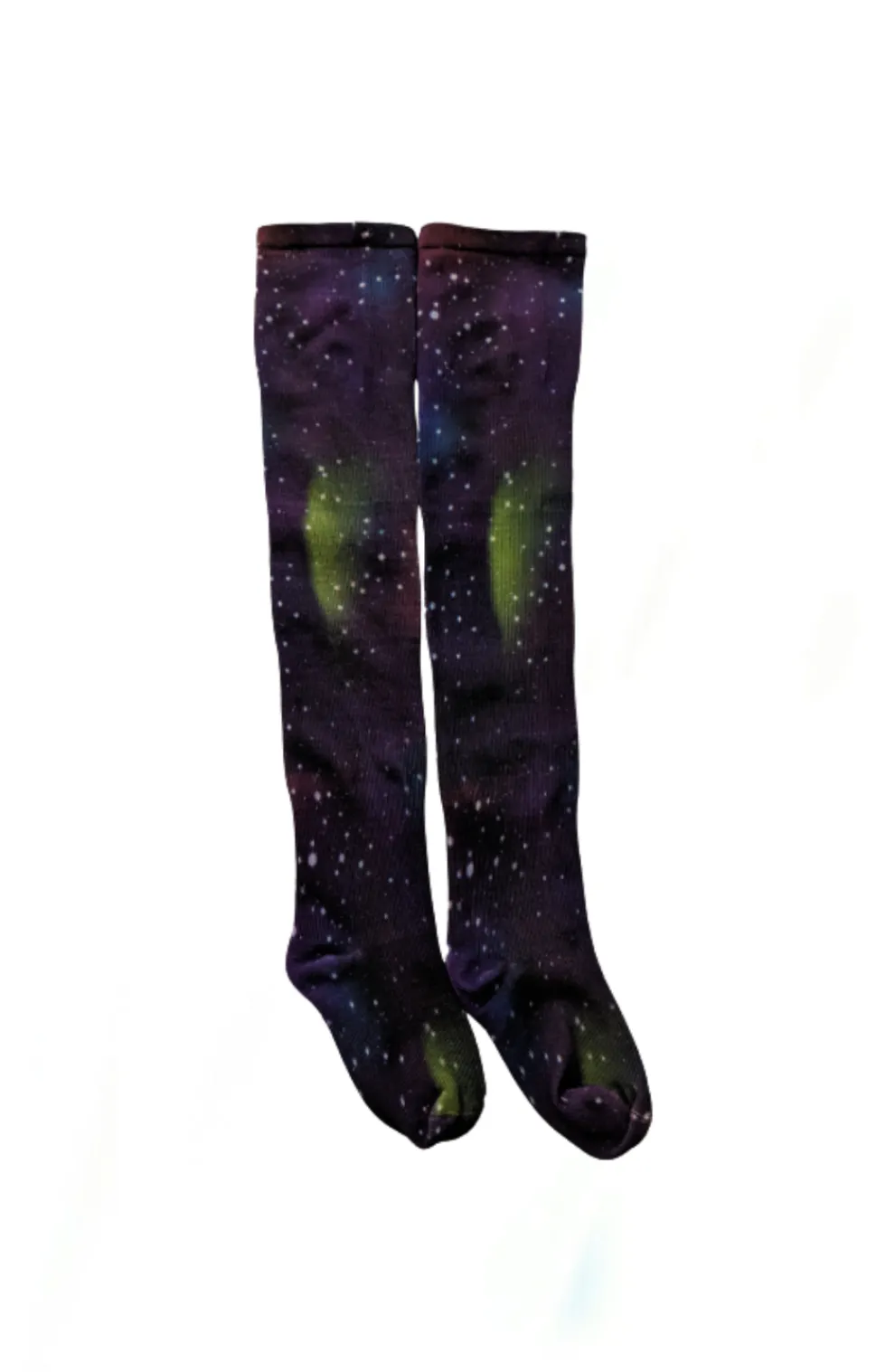 Galaxy Thigh High Compression Socks