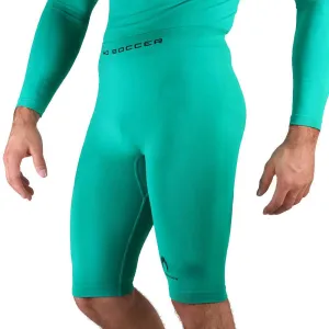 GREEN HO SOCCER COMPRESSION SHORT