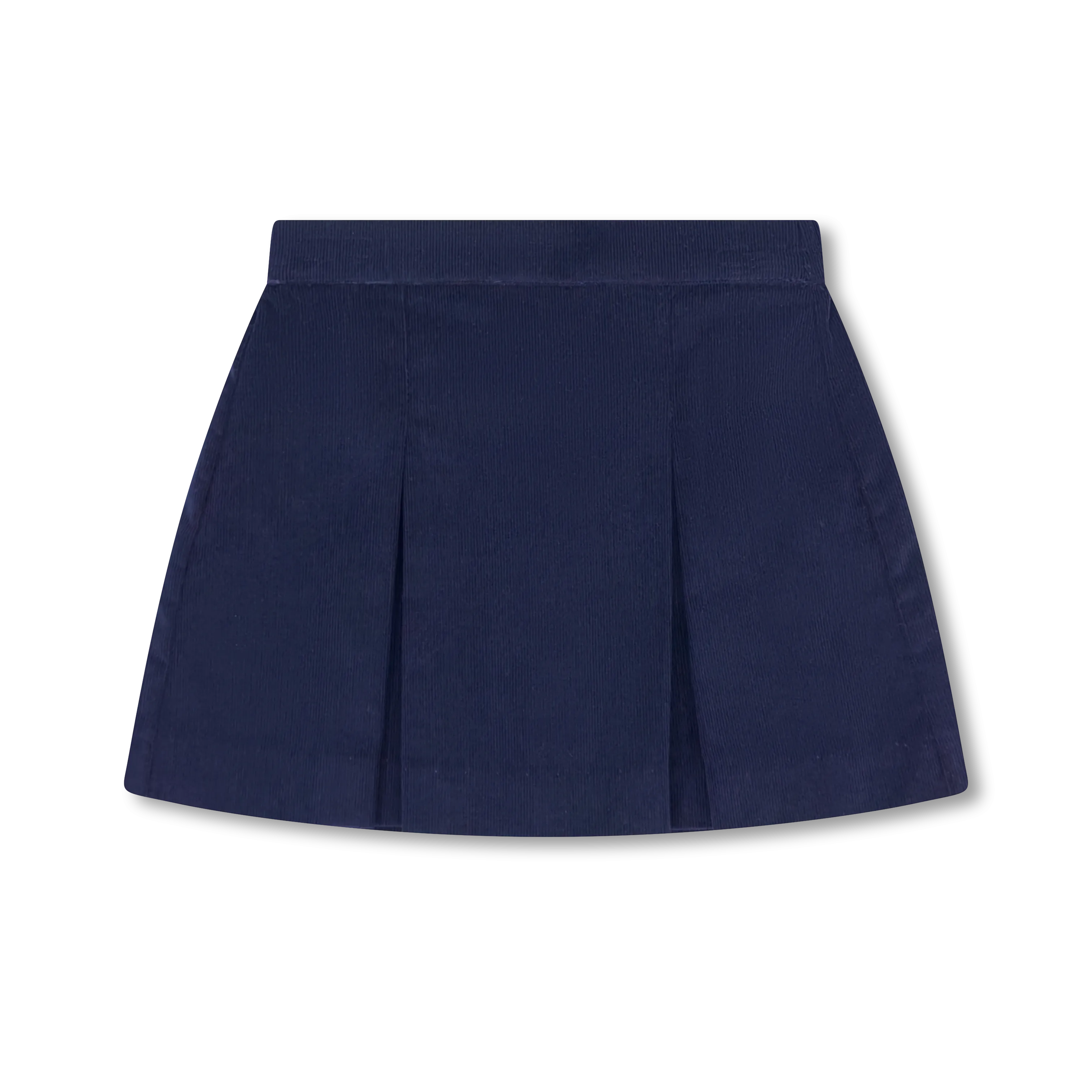 High Point Navy Cord Sophie Skirt