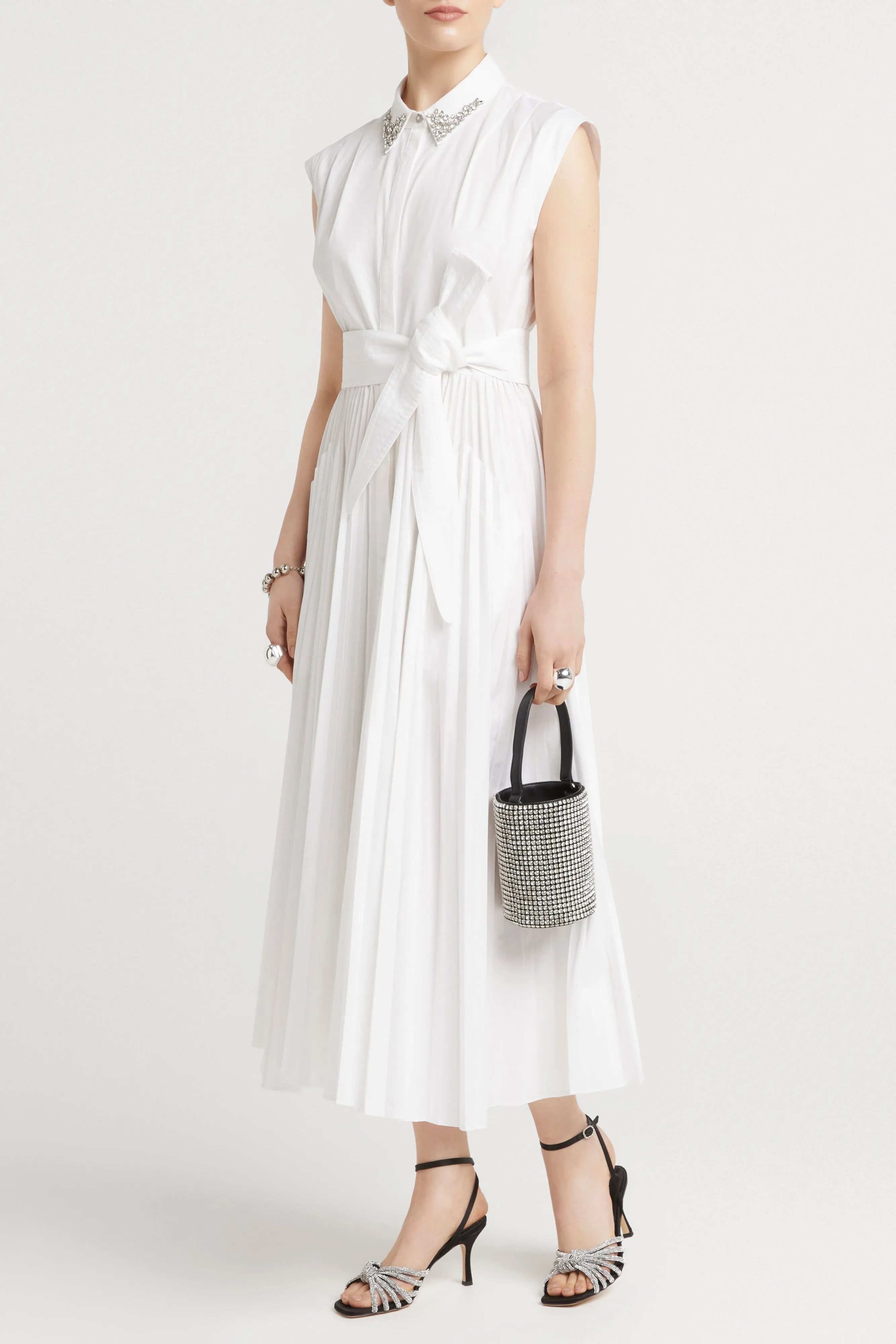 Husk Ingrid dress - White