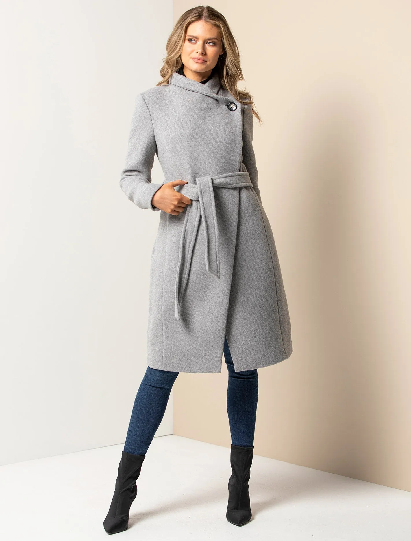 Iris Wrap Coat