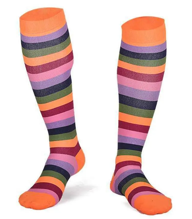 Jacquard Compression Socks, Running Basketball Sports Socks