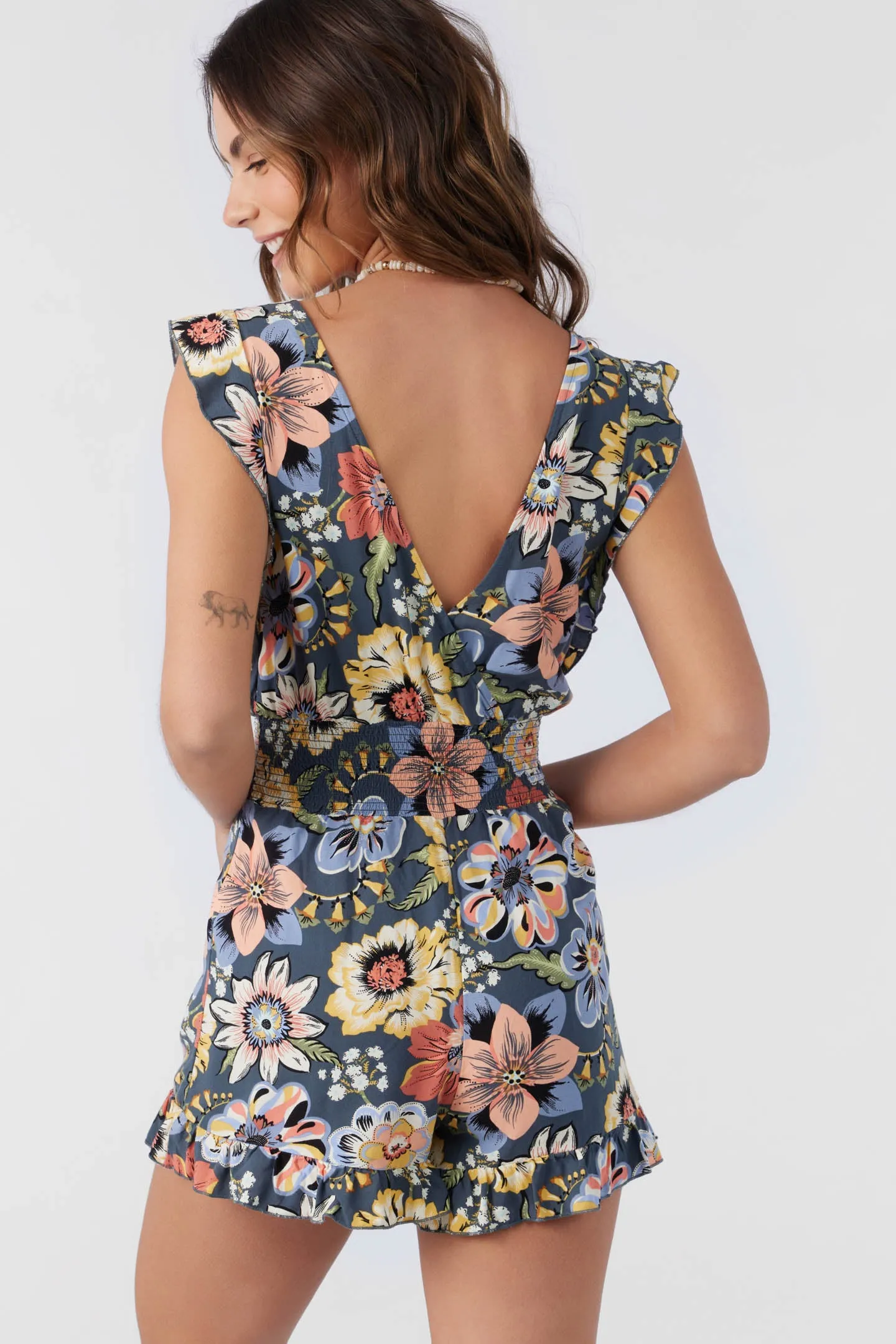 KATY TALITHA FLORAL ROMPER