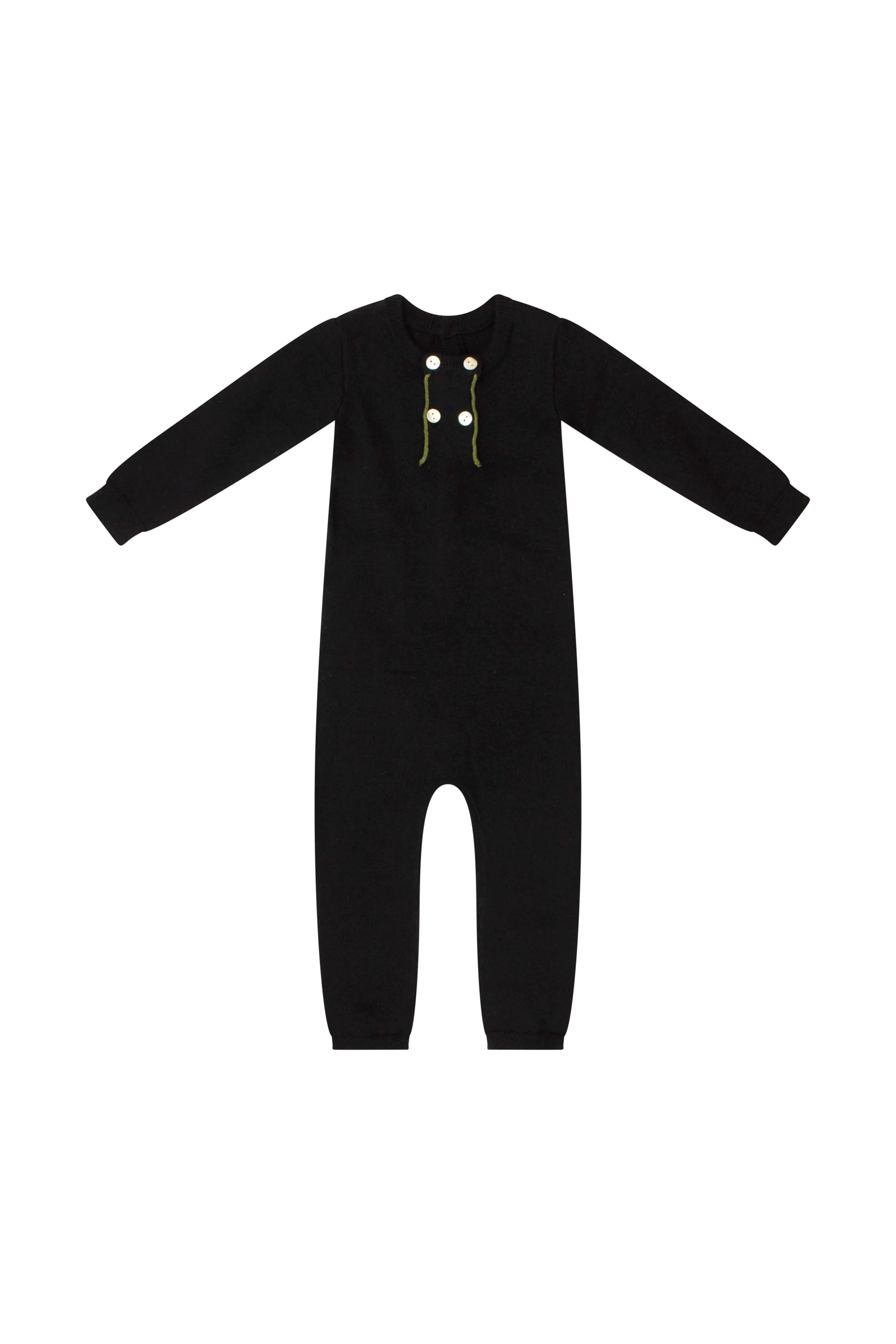 Klai Double Breasted Romper Black