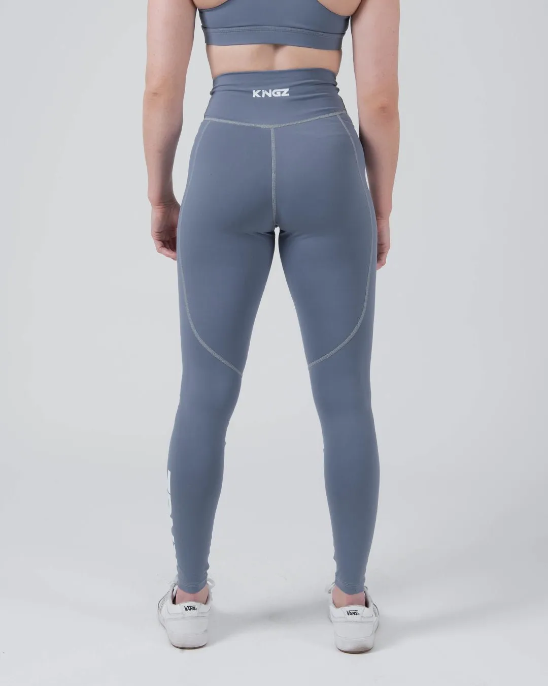 Kore Women's Grappling Spats - Smoke Blue