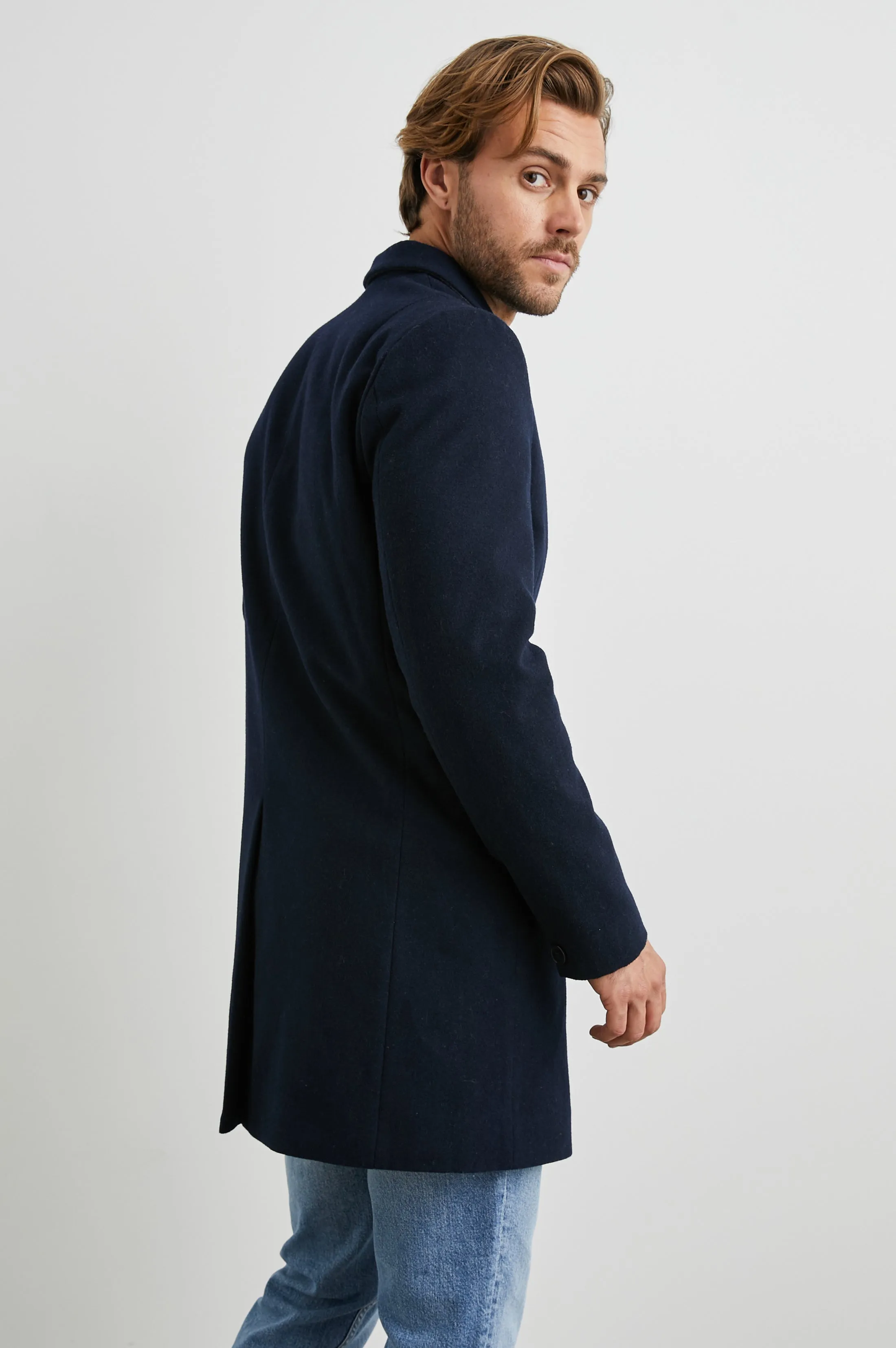 LARK COAT - NAVY