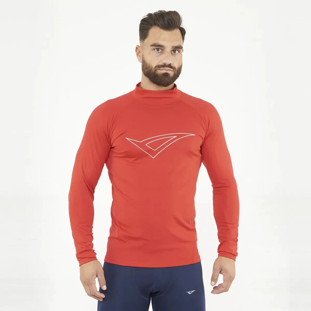 Legea Ironboy Long Sleeve Compression Top Red