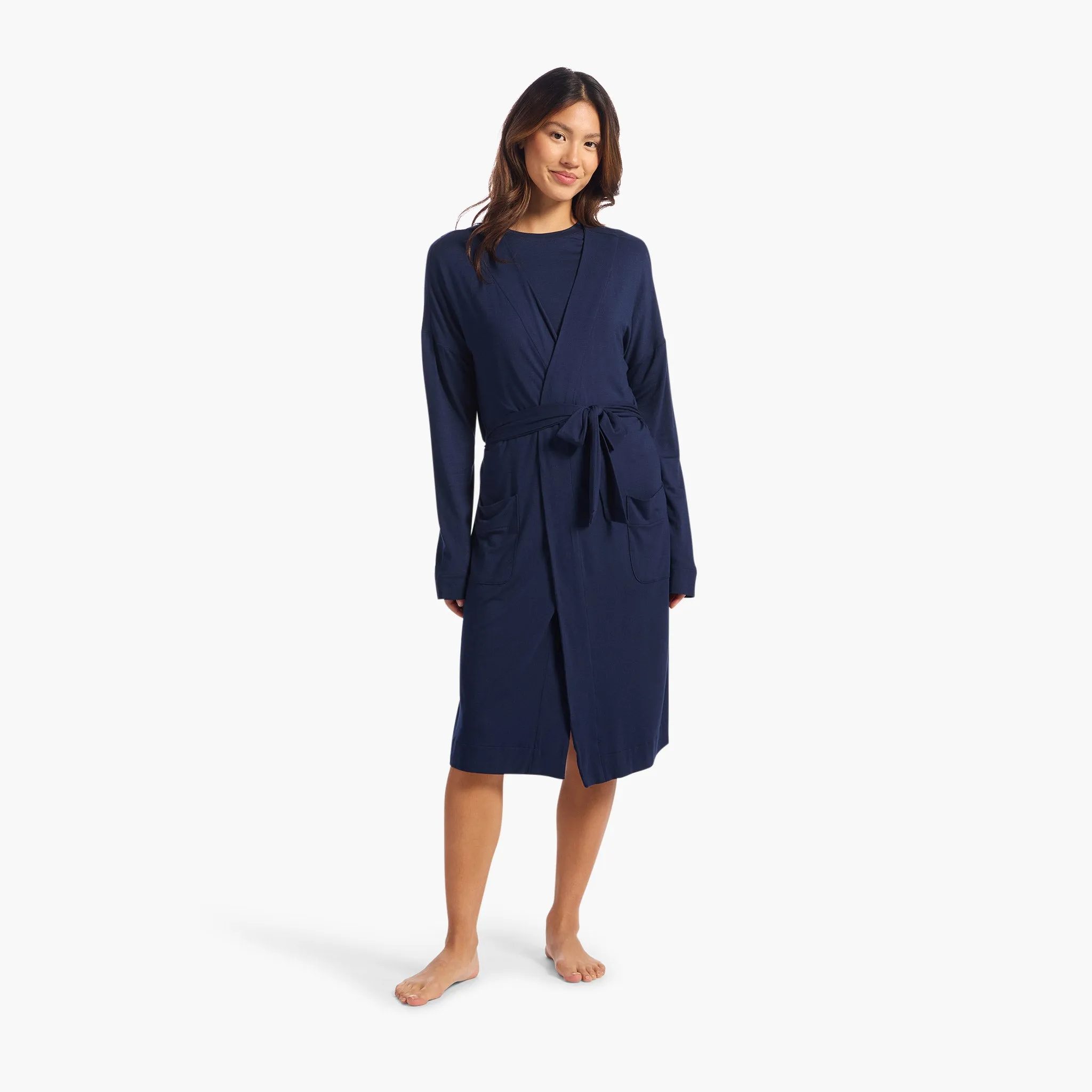 Lounge Robe | Navy